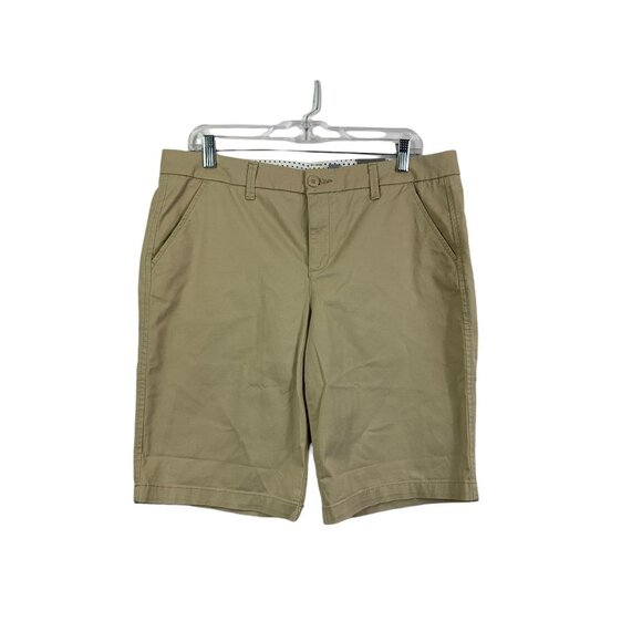 JCP Women's Biscotti Khaki Shorts - Picture 1 of 7